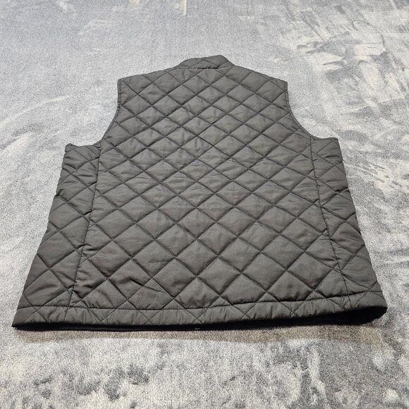 Hawke & Co Sport Performance Puffer Vest Mens Large black quilted full zip - Picture 9 of 12